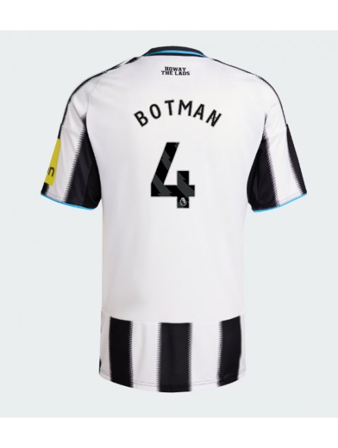 Moški Nogometna dresi replika Newcastle United Sven Botman #4 Domači 2025-26 Kratek rokav Moški Nogometna dresi replika Newcastle United Sven Botman #4 Domači 2025-26 Kratek rokav